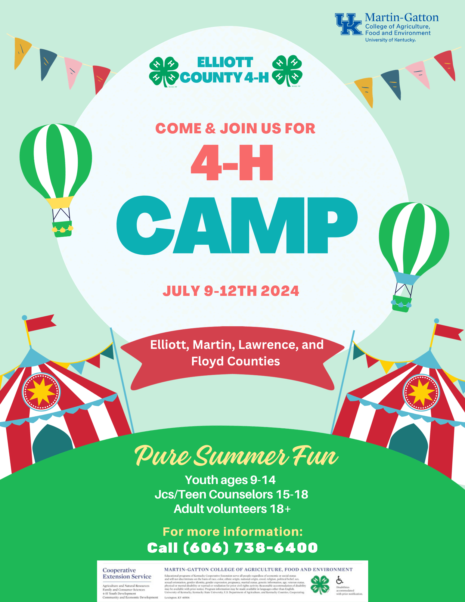 4-H Camp Flyer 