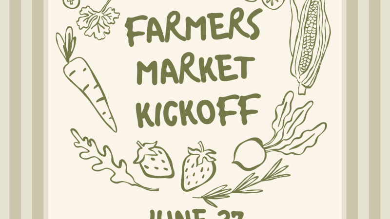 Elliott County Farmer's Market Kids Bucks Kick Off
