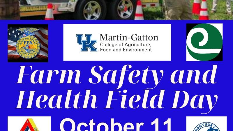 Farm Safety and Health Field Day October 11, 2025 2pm -8pm